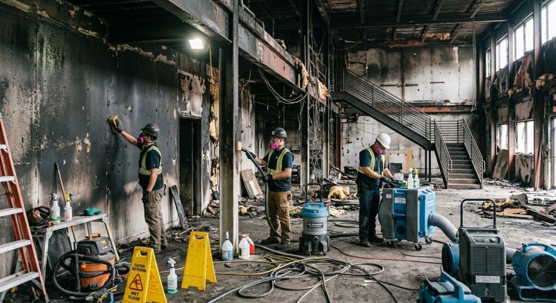 Commercial Fire Mitigation in Phoenix, AZ