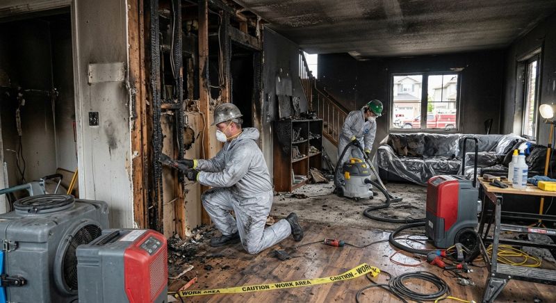 Commercial Fire Restoration in Mesa, AZ