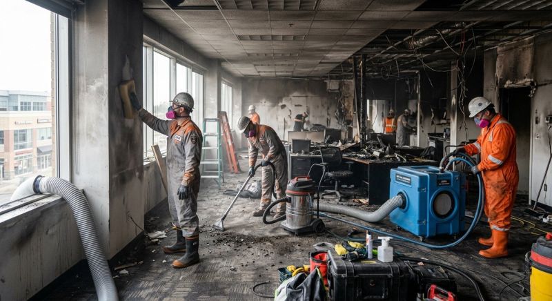 Commercial Fire Restoration in Phoenix, AZ