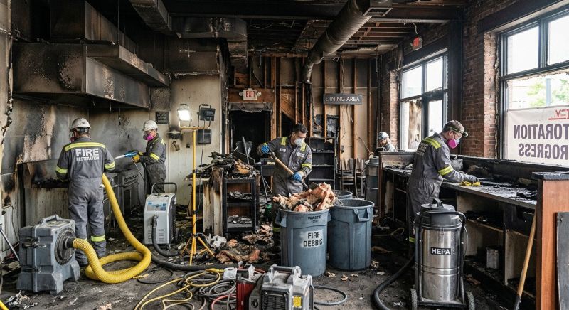 Commercial Smoke Restoration in Gilbert, AZ