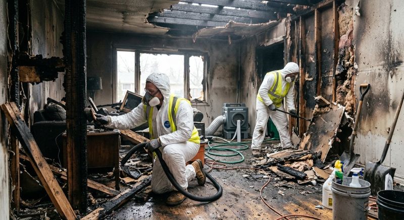 Fire Damage Repair in Mesa, AZ