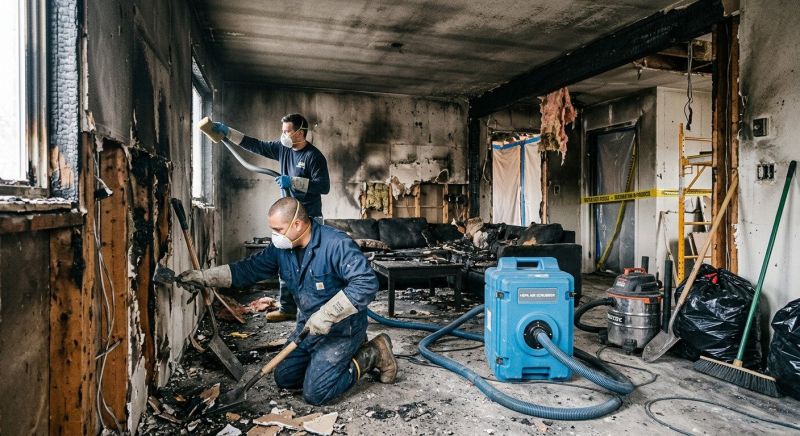 Residential Fire Restoration in Mesa, AZ