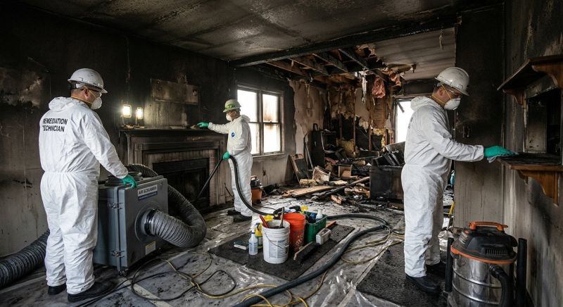 Residential Fire Restoration in Scottsdale, AZ