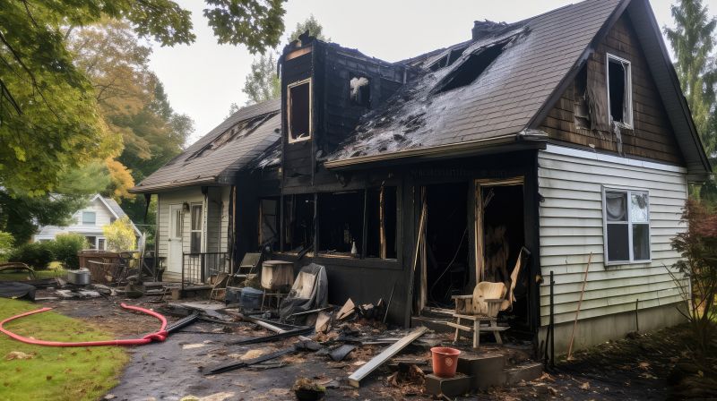 Residential Fire Restoration in Scottsdale, AZ