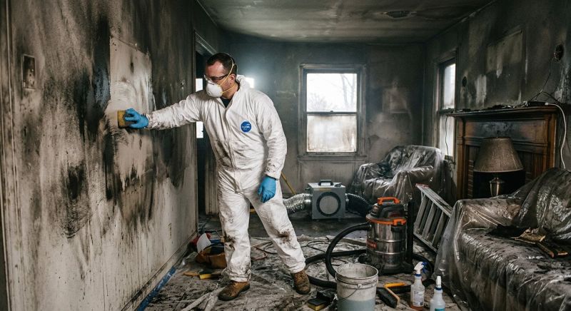 Soot Cleaning in Mesa, AZ