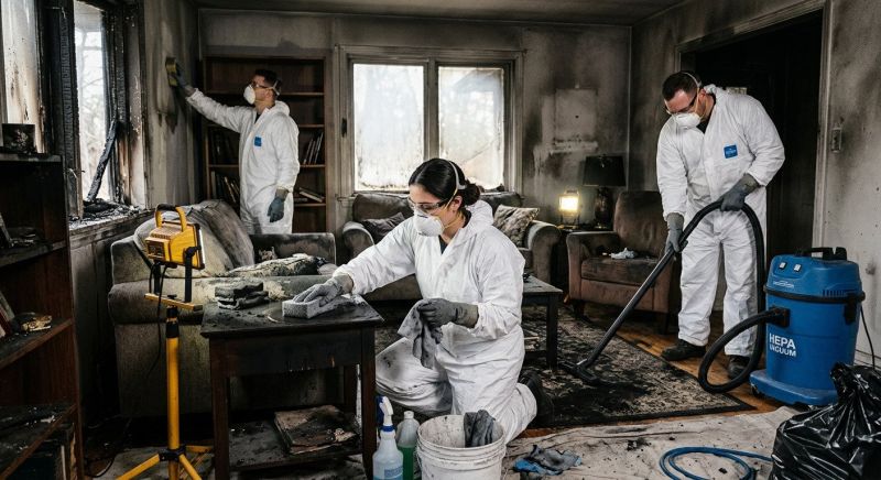 Soot Cleanup Service in Chandler, AZ