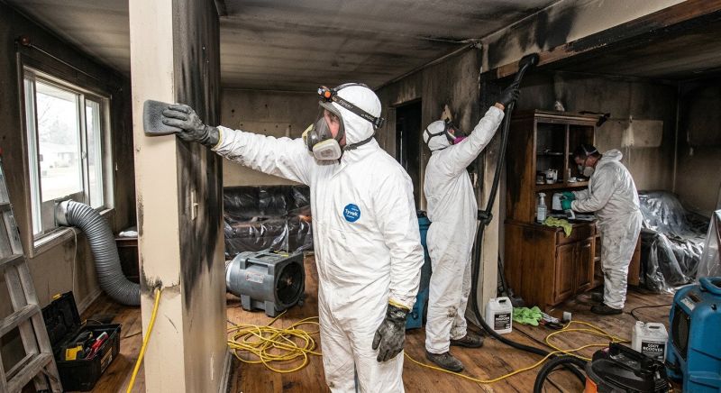 Soot Damage Cleanup in Gilbert, AZ